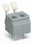 Złączka do płytek drukowanych przycisk ręczny 2,5 mm² RM 7,5/7,62 mm 3-bieg, szara 255-503/333-000