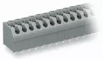 Złączka do płytek drukowanych przycisk 1,5 mm² RM 5 mm 13-bieg, szara