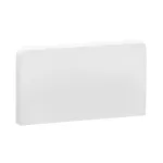 Optiline 45/70 - końcówka - 95 x 55 mm - PC/ABS - biel polarna