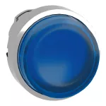 Harmony XB4 Napęd przycisku wystający niebieski push push LED metalowy bez oznaczenia