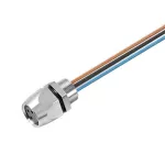 SAIE-M8B-4-2.5U-FP-M8 Złącze okrągłe, do wbudowania (z kablem), nr.katalogowy 1985400000