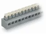 2-przew złączka do płytek drukowanych przycisk 0,75 mm² RM 5/5,08 mm 4-bieg, szara