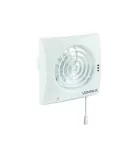 ECHO wentylator osiowy fi 100 mm, cichy z wyłącznikiem sznurkowym, biały