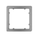 Adapter do standardu 55x55 mm, srebrny metalik