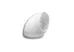 kanał elastyczny PVC fi 150 mm, 1,0 mb, biały