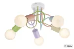 6340 Lampa sufitowa Linett E-27/ 5x max 40W IP20 multicolor 230V, 50Hz