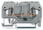 Złączka do zabudowy elementów 2-przewodowe, szara 280-915/281-411