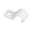 Plastikowa obejma kablowa, Thorsman, TK 10...14 mm biały