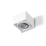 TUZ J1Kh AR111 kinkiet max. 1x60W, G53, 12V/AC, biały sygnałowy (mat struktura) RAL 9003