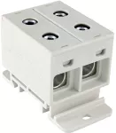 ZŁĄCZKA SZYNOWA ROZDZIELCZA 1-TOROWA 4-OTWORY 35MM2 ZGX 2x35 SZARA
