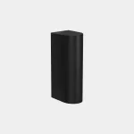 Wall fixture IP66 Max Medium Single Emission LED 10.4W LED neutral-white 4000K DALI-2 Black 540lm AI23-P8X9M2DU60