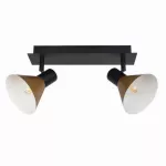 3158 Spot Alvaro E14 2xMAX40W black
