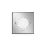 Crust recessed spot outdoor inox square 1x3W 230V Wbudowany reflektor punktowy