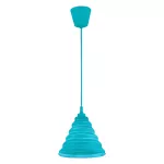 Lampa sufitowa Moderna K1 E27 60W błękitna