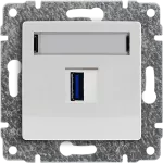 VENA Ładowarka USB pojedyncza BIAŁY