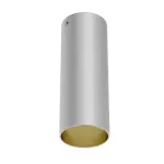PIXO 160 stropowy max 1x50W, GU10, 230V, kolor złota, srebrny aluminiowy (mat struktura) RAL 9006 T068D16Sh962101