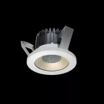Oprawa INTO R100 LED p/t ED 1100lm/830 18° biały złoty IP20/54 14 W