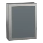PanelSeT Obudowa wisząca ze stali nierdzewnej S3X IP66 304L, drzwi transparentne 1000x800x300mm