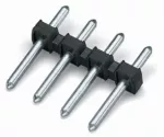 Wtyk THT czarny 252-907