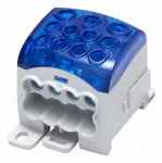 SUB 270 Blok rozdzielczy - uniwersalny Al/Cu 82070 SIMBLOCK niebieski