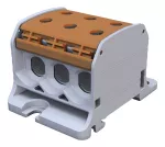 STB 50-3 Złączka szynowa gwintowa Al/Cu 87360 SIMBLOCK brązowy
