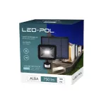 ORO-ALBA-10W-5-PIR-CW Lampa elewacyjna / ogrodowa