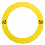 Okrągła etykieta, Żółta, 90 mm, Do przycisku awaryjnego zatrzymania, Bez oznaczenia Harmony XB4, Harmony XB5