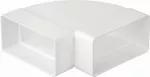 Kolano poziome 90° 110x55 białe