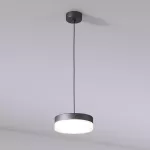 PILL A1 wisząca LED 10W/970lm/3000K, 230V, przewód czarny, czarny głęboki (mat struktura) RAL 9005
