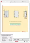 Obudowa poliestrowa - IP44/IP54, IK10, OSZI 53x80 daszek płaski