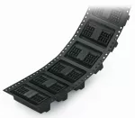 Wtyk THR, 2-rzędowy Pin lutowniczy 0,8 x 0,8 mm konstrukcja prosta, czarny 713-1404/105-000/997-405