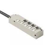 SAI-4-F 4P M8 L 5M Pasywny rozdzielacz czujnik / człon wykonawczy (z przewodem), nr.katalogowy 1849680000