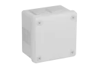 VP-43 Puszka n/t 98x98x65mm IP55 6-wl dł.gum. biała