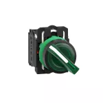 Harmony XB5 Przełącznik 2 pozycyjny zielony LED 24V