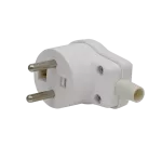 POWER Wtyczka rozbieralna boczna BIAŁY, 470460