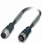 AB-PC4-M12MS-0,3PUR-M12FS Rozdzielacz przewodów