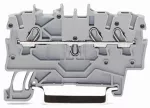 3-przewodowa złączka przelotowa 1mm², czarna