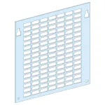 Rozdzielnice PrismaSet, płyta montażowa perforowana 4moduły 200mm