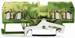 4-przewodowa złączka PE 2,5 mm², żółto-zielona 280-837/999-950