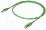 Przewód ETHERNET kat. 6A RJ-45, zielony 756-1250/1013-030