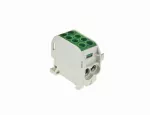ZŁĄCZKA SZYNOWA JEDNOPOLOWA ZGX 1x35/2x25 MM2 ZIELONA (Al/Cu)