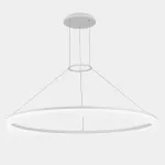 Pendant Circ Round Ø1000 LED 49.3W LED warm-white 3000K ON-OFF White 3473lm 00-3642-BW-M3
