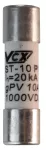 Wkładka cylindryczna topikowa 10x38 32A 1000V DC SILVER