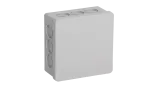 VP-03 Puszka n/t 86x86x40mm IP55 12-wl klik z osł. popiel