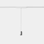 Pendant Iris Track Hoop 50º 14W LED warm-white 2700K CRI 92 DALI-2 White/Grey/Transparent IP20 1476lm AV25-12V9U3DSO8
