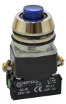 PROMET Przycisk NEF30-UWL2X/24V niebieski