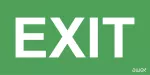 100x300 piktogram 28 exit logo awex (ISO7010)