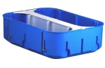 Puszka do pustych ścian P6x60D MULTIBOX 2 niebieski