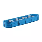 Puszka do pustych ścian P5x60K MULTIBOX K niebieski