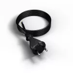 PP-21/3,8M/2X1/H05BQF B/ZAW Przewód przyłączeniowy z wtyczką prostą IP20; 2x1; H05BQF; 3,8m; czarny